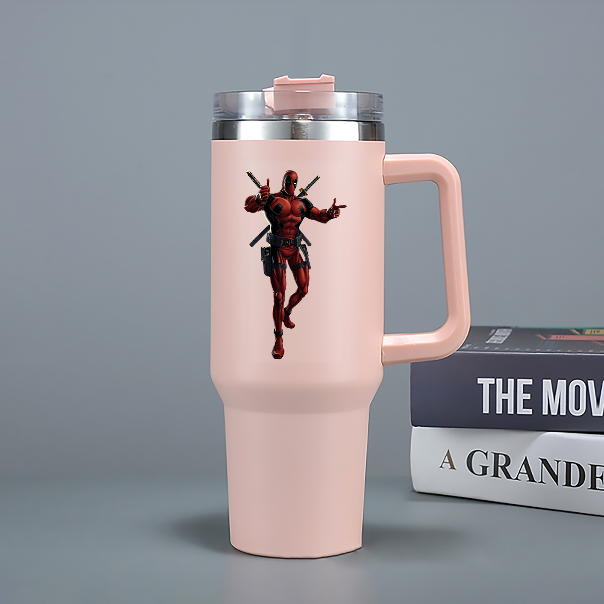 （画像用） Deadpool デッドプール 1200mL車用タンブラー（カラープリント）